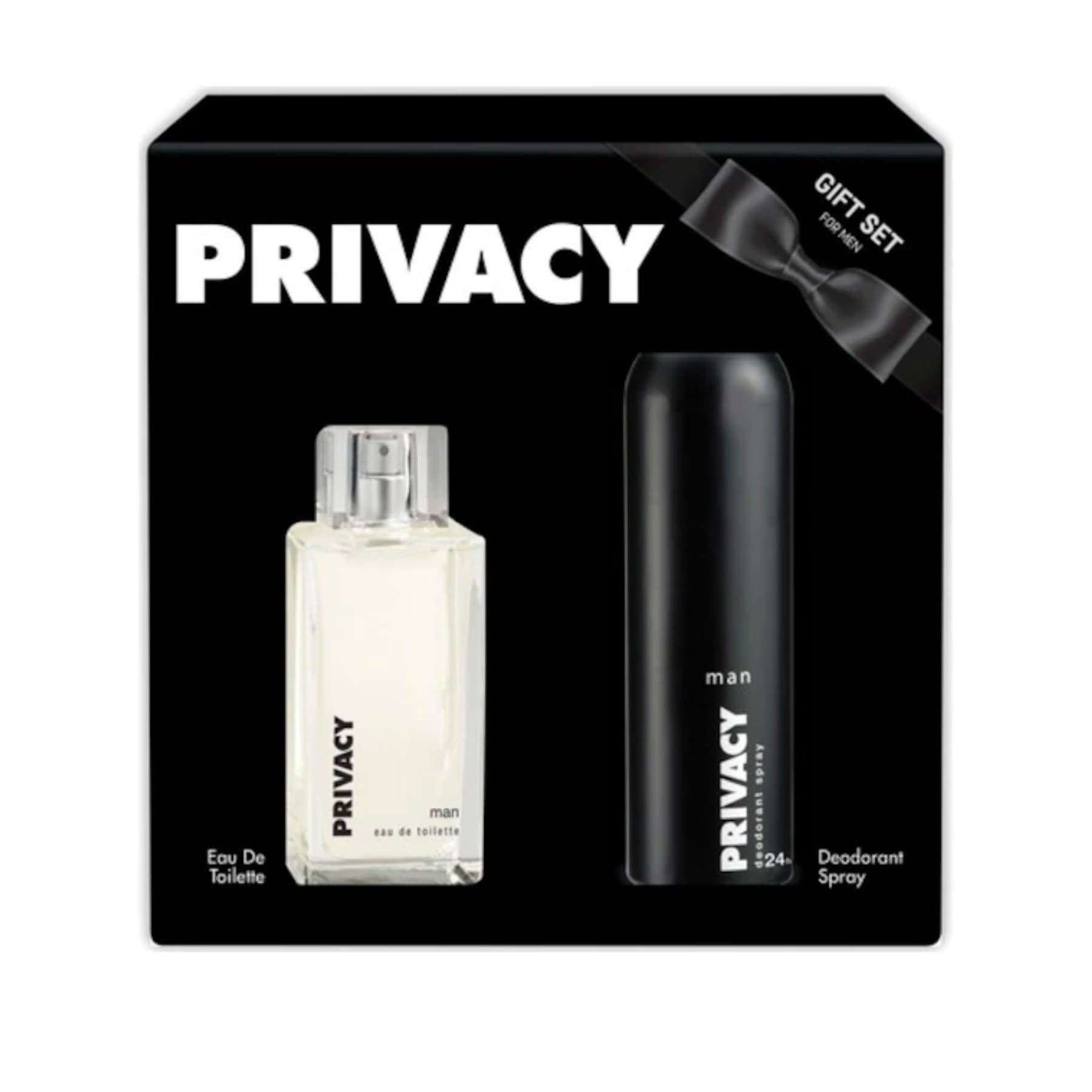 Privacy Erkek Parfüm EDT 100 ML + Deodorant 150 ML 2’li Set